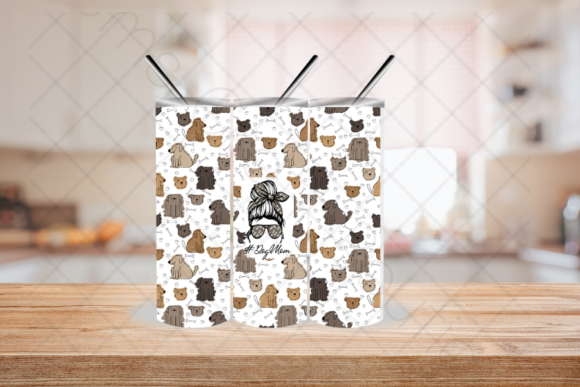 Dog Mom, Messy Bun, Mom Life: Tumbler Design Essentials