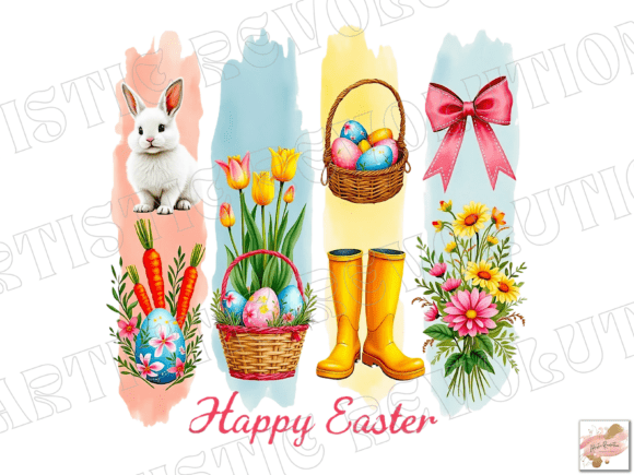 Easter Brushstroke PNG Retro: A Designer's Guide