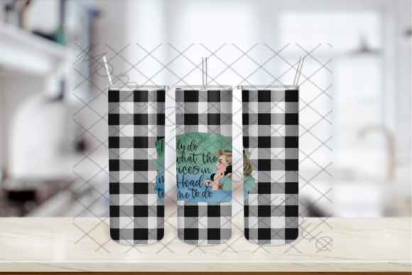 I Do What the Voices Tell Me Tumbler: A Design Asset for Creative Expression