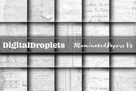 Illuminated Papers Vol. 5: Vintage Textures for Modern Design