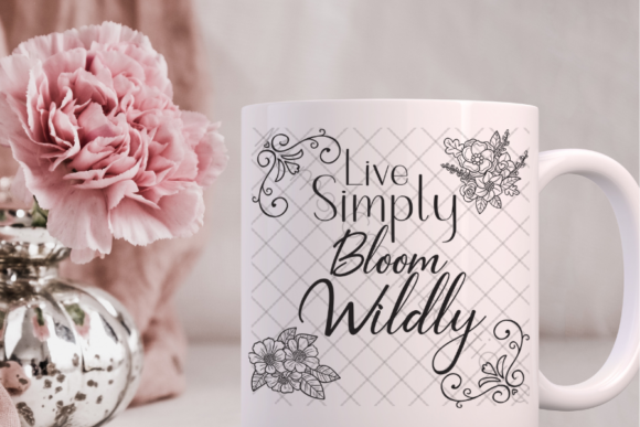 Live Simply, Bloom Wildly: SVG Design for Cricut Crafters