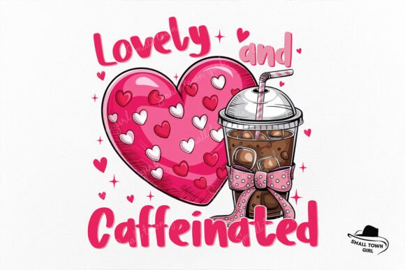 Lovely & Caffeinated: A Design Asset for Modern Creatives