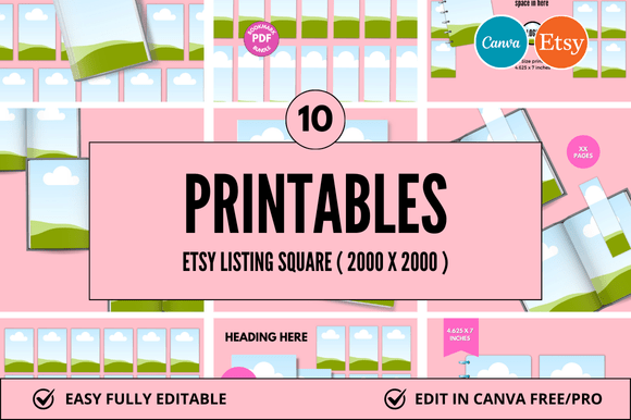 Streamline Your Etsy Shop with Canva Mockup Templates
